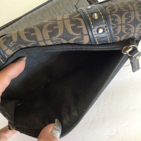 FOSSIL MONOGRAM FLAP WALLET - Picture 13 of 15